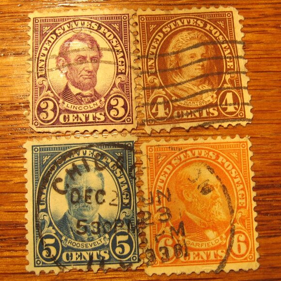 1926-34 Rotary Press Printing perf 11x10.5 USED set of 12 - 1/2 through 10 cents - Picture 3 of 4